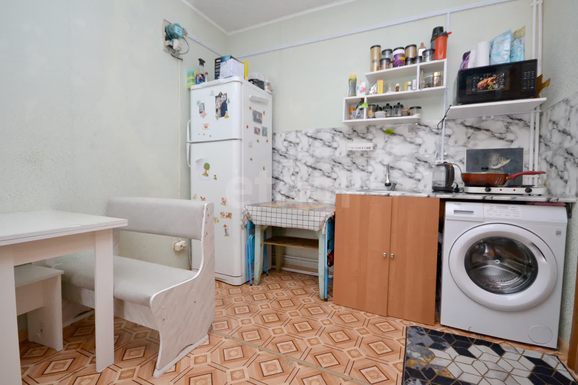 Студия, 16 м², Блочный 2