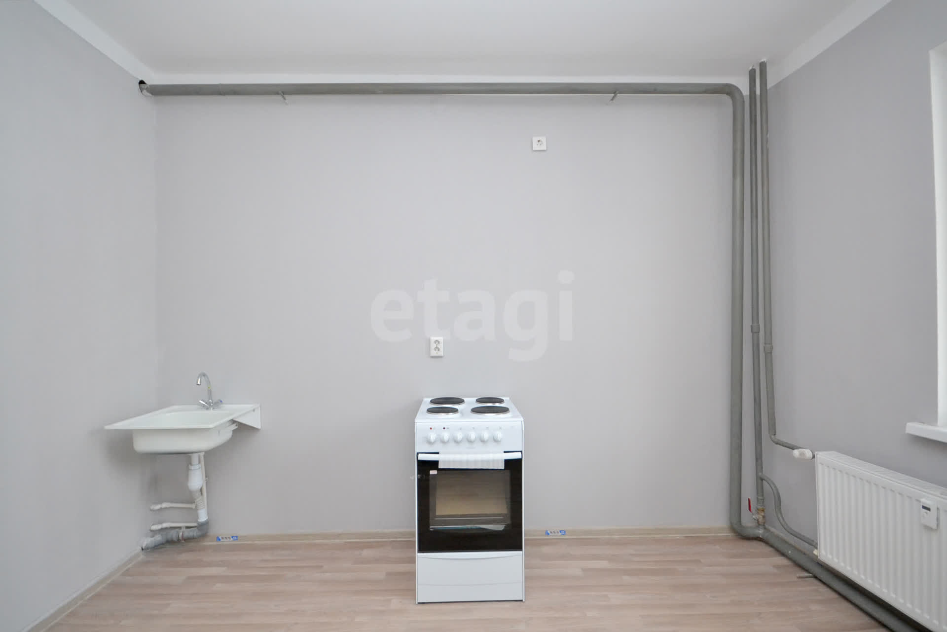 1 комн., 33 м², Инд. планировка 9