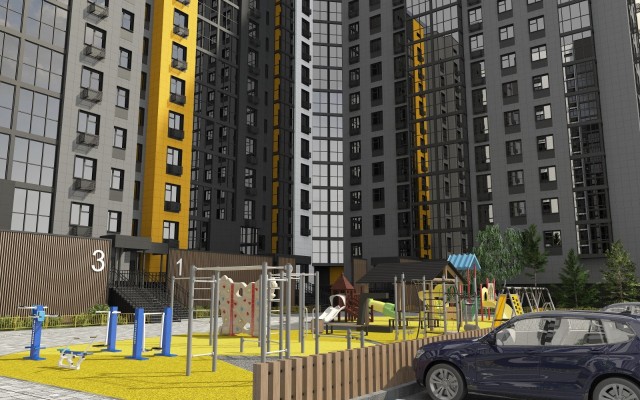 3 комн., 60 м², Монолитно-каркасный, Сайсары 11