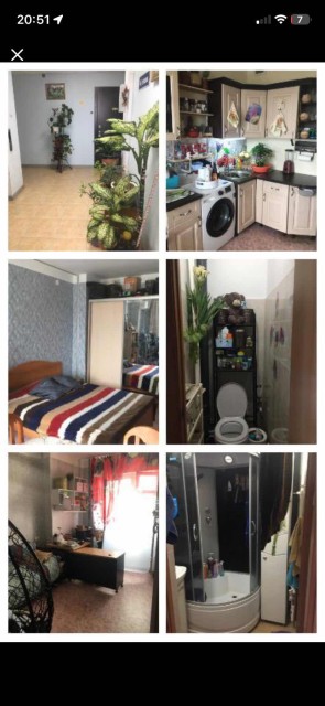 3 комн., 67 м², Инд. планировка, Жатай