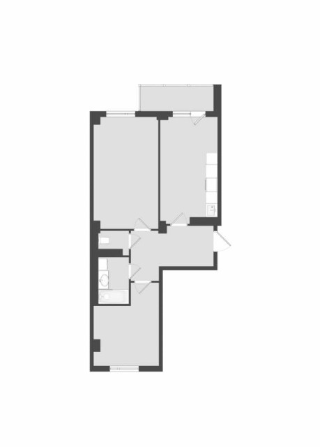2 комн., Монолитно-каркасный, Апельсин 2