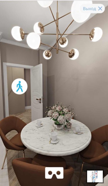 2 комн., Монолитно-каркасный, Апельсин 6