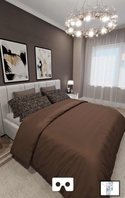 2 комн., Монолитно-каркасный, Апельсин 8