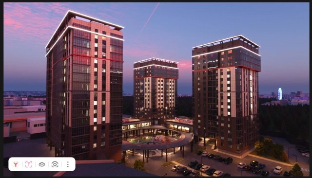 1 комн., 42 м², Монолитно-каркасный, Автовокзал 3