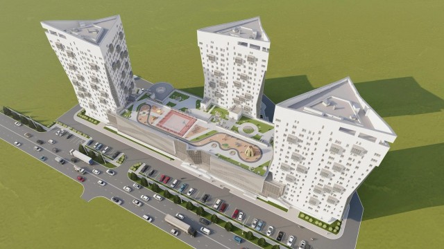 2 комн., 55 м², Монолитно-каркасный 2