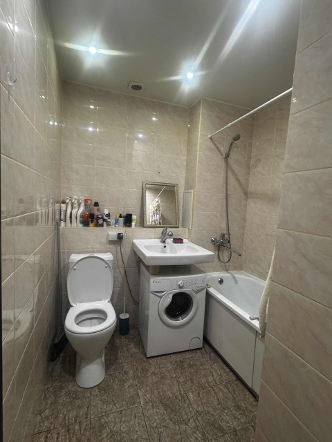 Студия, 30 м², Монолитно-каркасный, Авиапорт 2