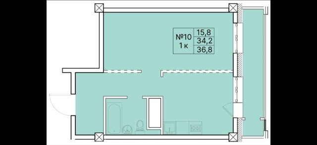 3 комн., Инд. планировка, 112 квартал