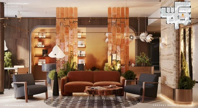 2 комн., 66 м², Монолитно-каркасный 3