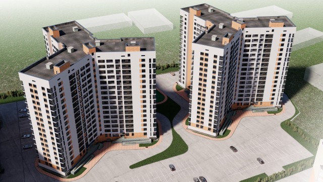 1 комн., 41 м², Монолитно-каркасный, Прометей, ЖК