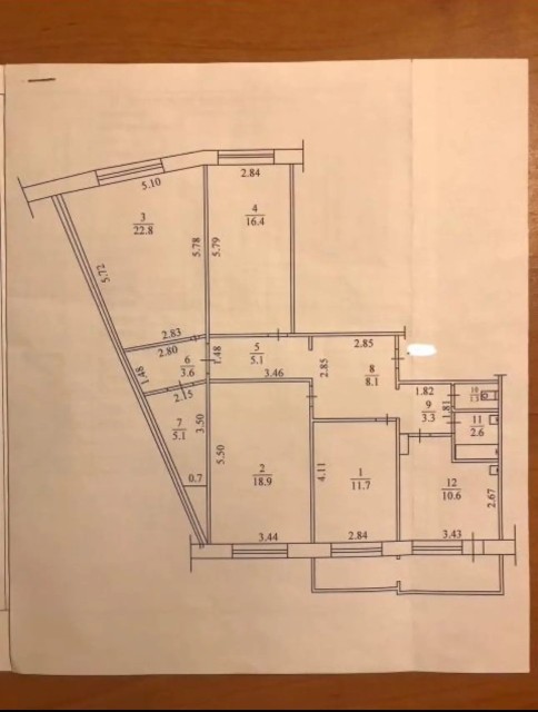4 комн., 112 серия, Студгородок