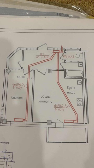 2 комн., 52 м², Монолитно-каркасный, 203 мкрн. 10