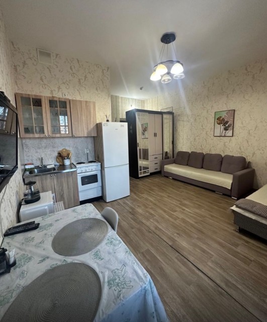 Студия, 26 м², Монолитно-каркасный, Авиапорт