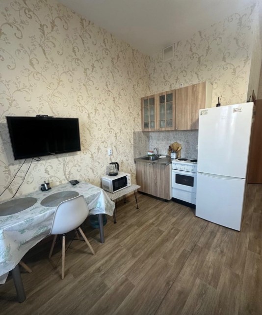 Студия, 26 м², Монолитно-каркасный, Авиапорт 3
