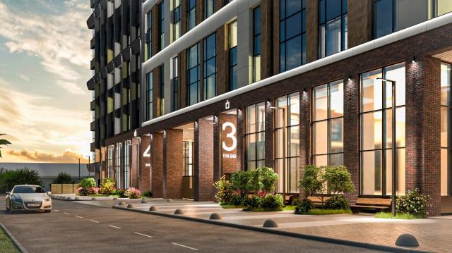 3 комн., 60 м², Монолитно-каркасный, Залог 3