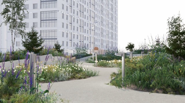 2 комн., 67 м², Монолитно-каркасный, Автодорожная 13