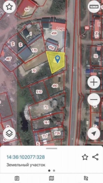 967 м², земельные участки, продаю