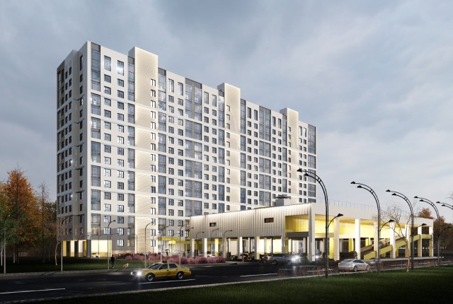 2 комн., 67 м², Монолитно-каркасный, Автодорожная 3