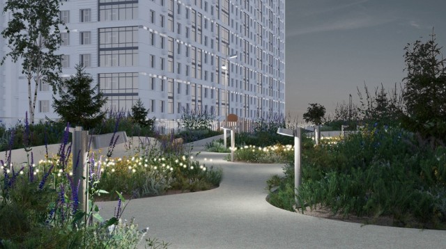 2 комн., 67 м², Монолитно-каркасный, Автодорожная 15