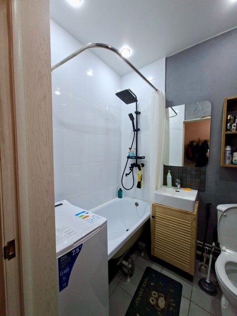 Студия, 27 м², Монолитно-каркасный 4