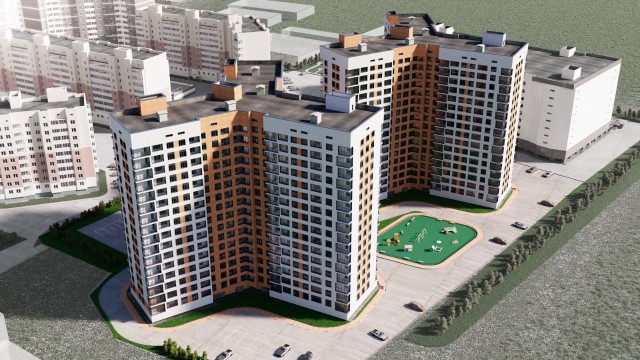 2 комн., 58 м², Монолитно-каркасный, 11 квартал 3