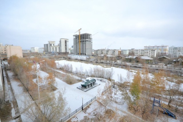 1 комн., 36 м², КПД 13