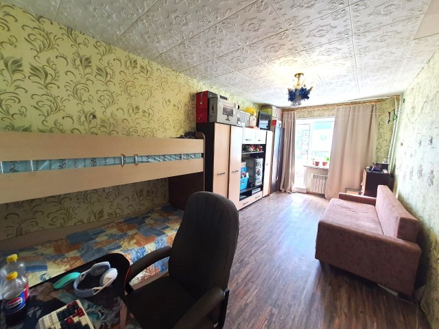 1 комн., 35 м², Блочный, Жатай 6