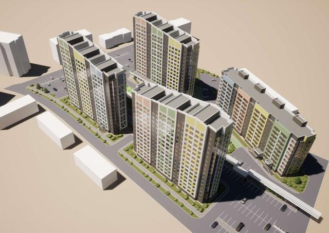 1 комн., 29 м², Монолитно-каркасный, Глазная больница 3