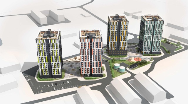 3 комн., 70 м², Монолитно-каркасный, Сайсары 12