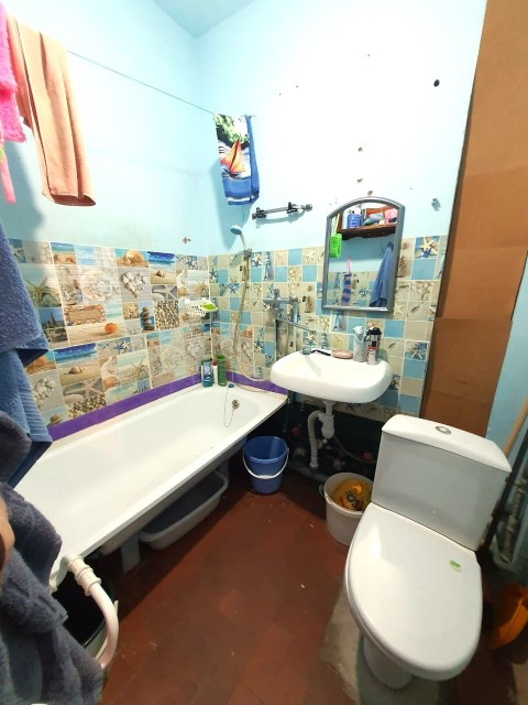 1 комн., 35 м², Блочный, Жатай 13