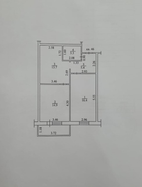 2 комн., Инд. планировка, Жатай 8