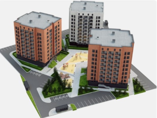 2 комн., 65 м², Монолитно-каркасный, ДСК 2