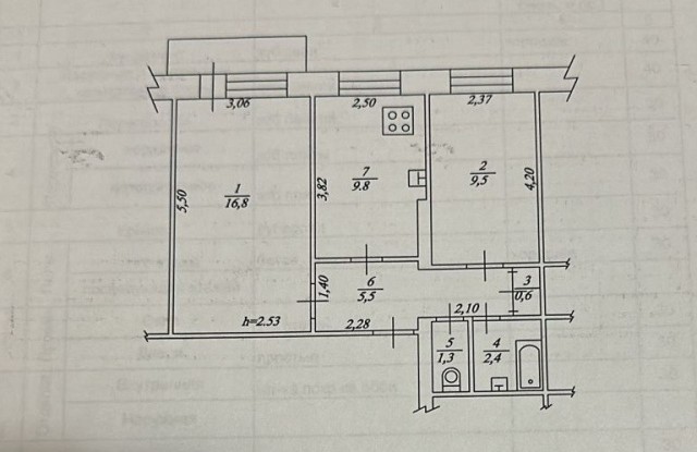 2 комн., КПД, Муус Хайа 5