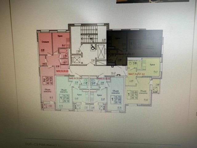 1 комн., Инд. планировка 4