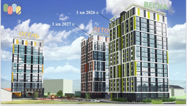 1 комн., 40 м², Монолитно-каркасный, Поселок Геологов, Борисовка-1