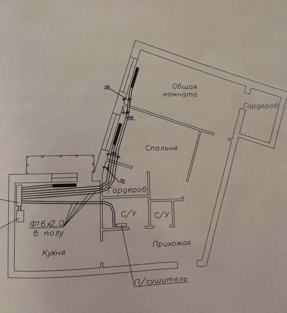 2 комн., 76 м², Монолитно-каркасный, Авиагруппа 10