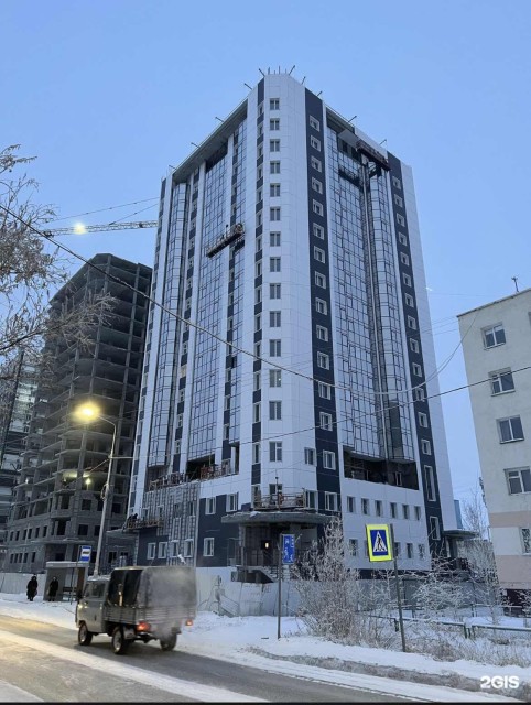 3 комн., 52 м², Монолитно-каркасный, Глазная больница