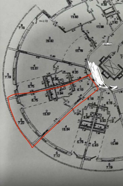 Студия, 32 м², Монолитно-каркасный, 203 мкрн. 2