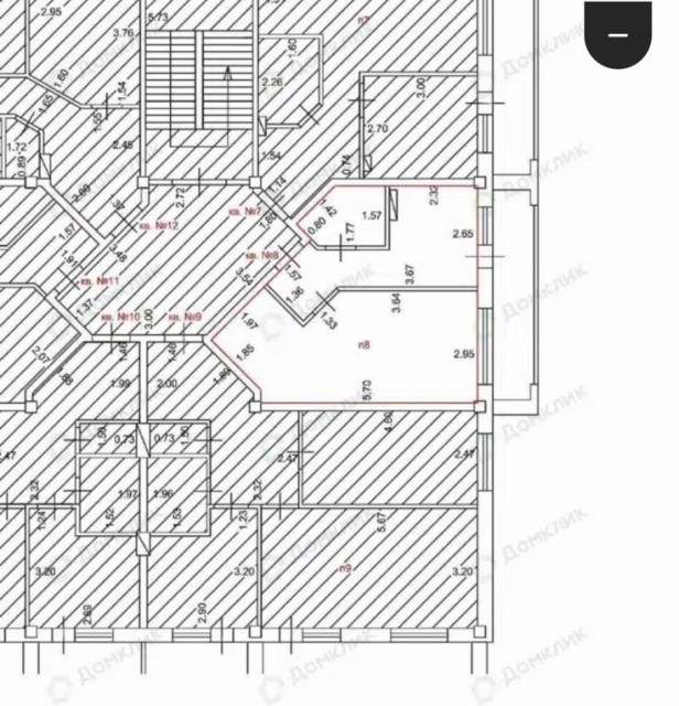 1 комн., 30 м², Блочный, Улус 3