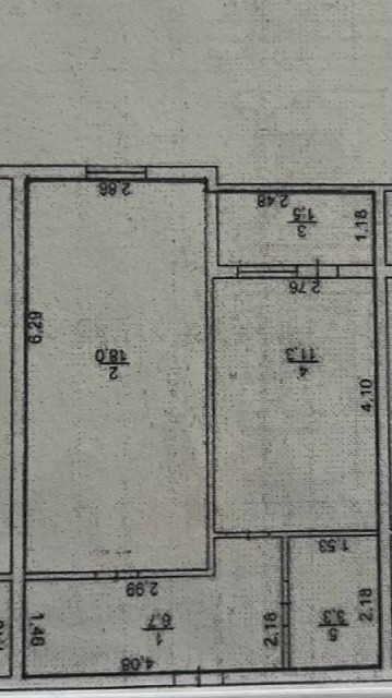 1 комн., Монолитно-каркасный, Областная больница, рынок "Манньыаттаах" 5