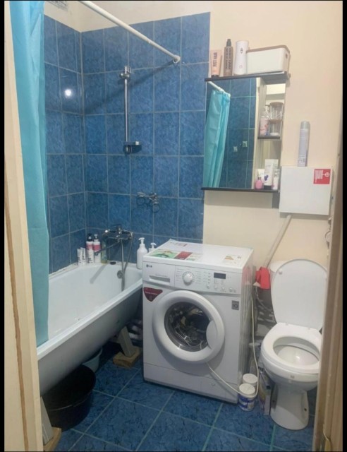 1 комн., 37 м², Блочный, 16 квартал