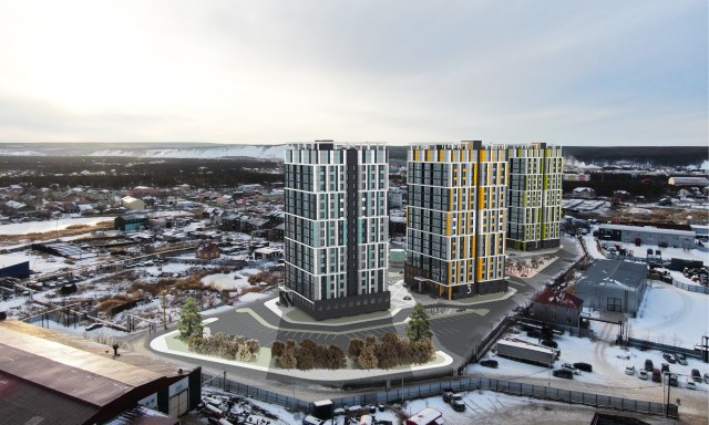 2 комн., Монолитно-каркасный, Сайсары 7