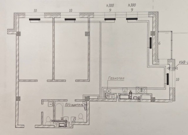 3 комн., Монолитно-каркасный, 203 мкрн.