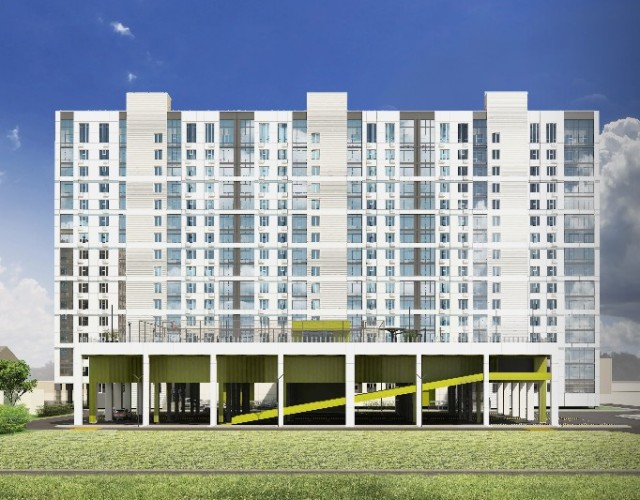 1 комн., Монолитно-каркасный, Автодорожная 5