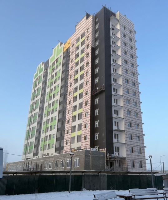 1 комн., Монолитно-каркасный 3