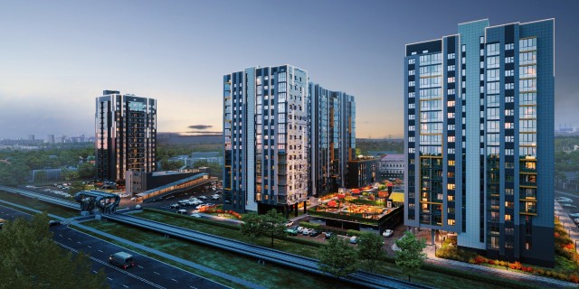 3 комн., 83 м², Монолитно-каркасный, Вилюйский тракт 2