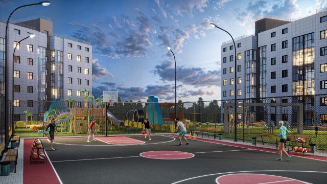 1 комн., 33 м², Монолитно-каркасный, Авторынок 3