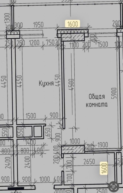1 комн., Монолитно-каркасный, Прометей, ЖК 7