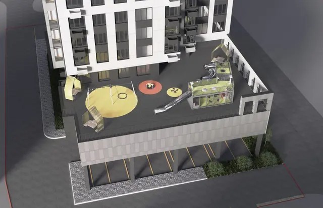 2 комн., 66 м², Монолитно-каркасный, Автодорожная 6