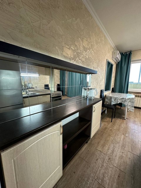 Студия, 32 м², Монолитно-каркасный, Авиапорт 4