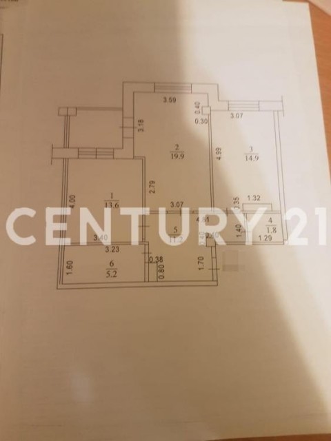 2 комн., Монолитно-каркасный, Вавилон 7